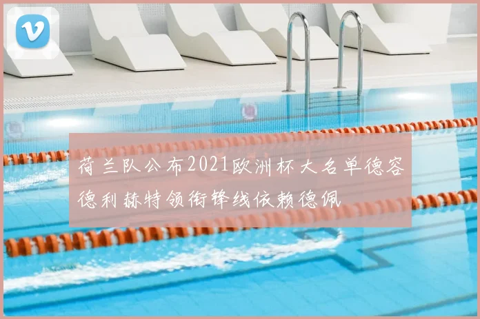 荷兰队公布2021欧洲杯大名单德容德利赫特领衔锋线依赖德佩